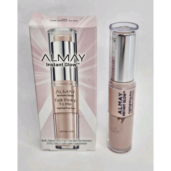 Almay Instant Glow Highlighting Duo Talk Pinky To Me New In Box - Picture 1 of 4